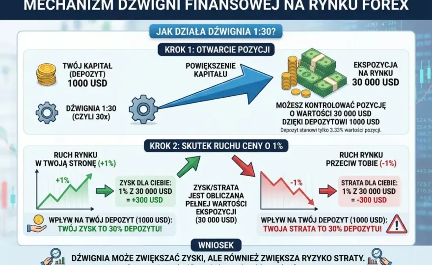 Dźwignia na giełdzie - Jak działa i kiedy ma sens?