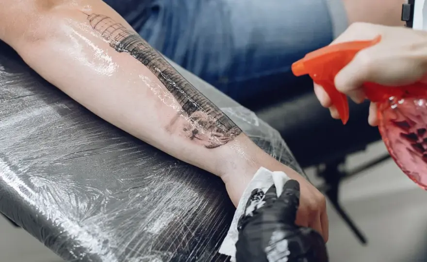 Pielęgnacja świeżego tatuażu - Co musisz wiedzieć?