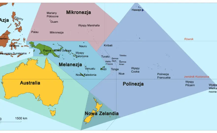 Państwa Oceanii - Ile ich jest? Pełna lista i co warto wiedzieć