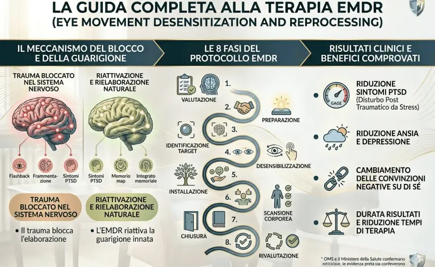 EMDR per i traumi - come funziona davvero in seduta