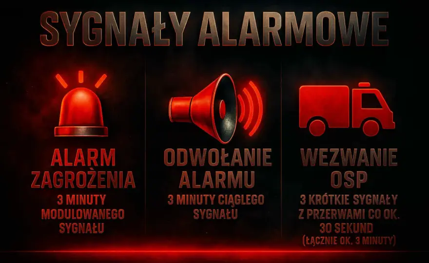 Syrena strażacka - Co oznaczają sygnały? Rozszyfruj alarmy!