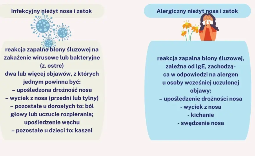 Alergiczny nieżyt nosa czy infekcja? Jak rozpoznać i co pomaga?