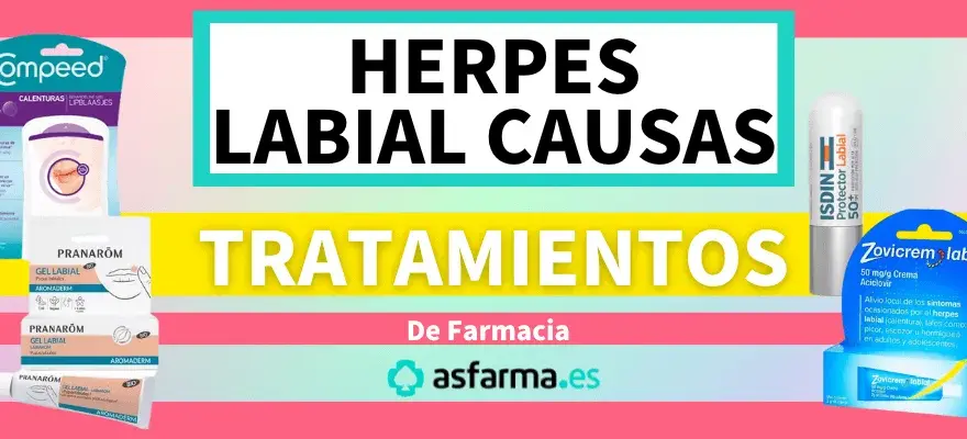 Medicamento para el herpes labial: alivia síntomas y acelera curación