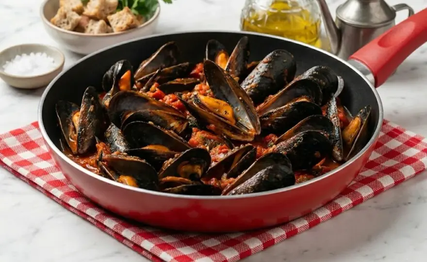 Miesmuscheln in Tomatensauce - So gelingt das perfekte Gericht