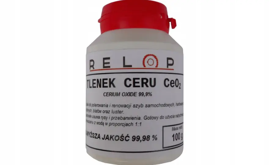 Tlenek ceru w aucie - Polerowanie szyb i katalizator