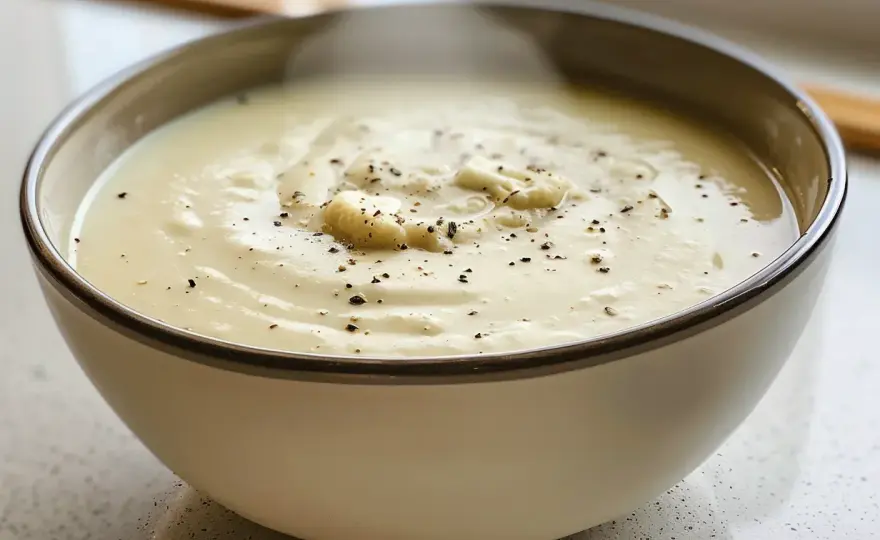 Blomkålssoppa som blir len, smakrik och lätt att variera