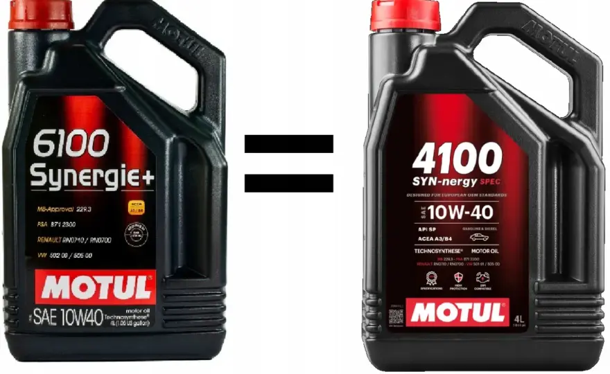 Motul 6100 synergie+ 10w40 5l – idealny olej do Twojego silnika