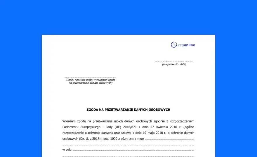 Zgoda na przetwarzanie danych - czy na pewno jej potrzebujesz?