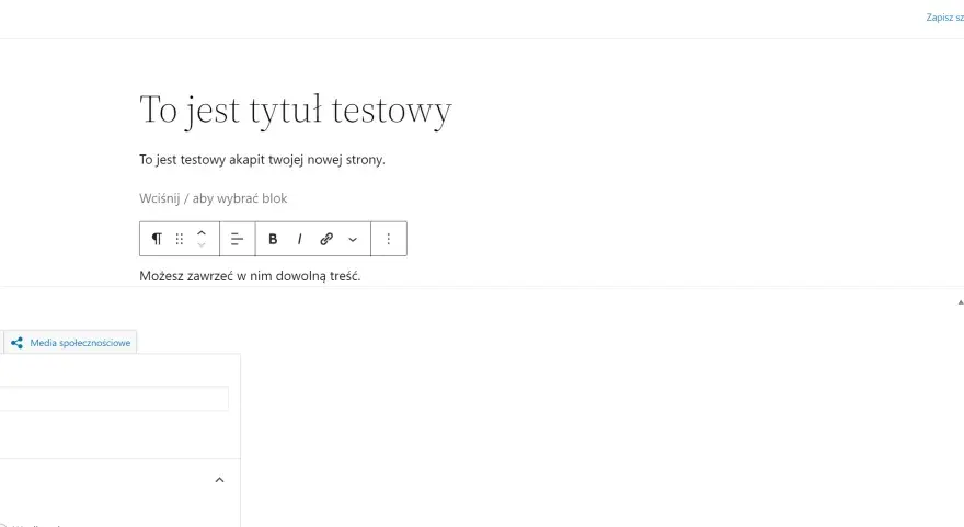 Jak postawić stronę na WordPressie od A do Z - dla początkujących