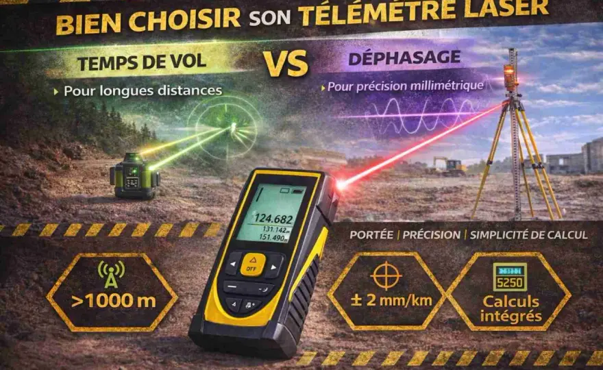 Télémètre laser - Comment ça marche et lequel choisir?