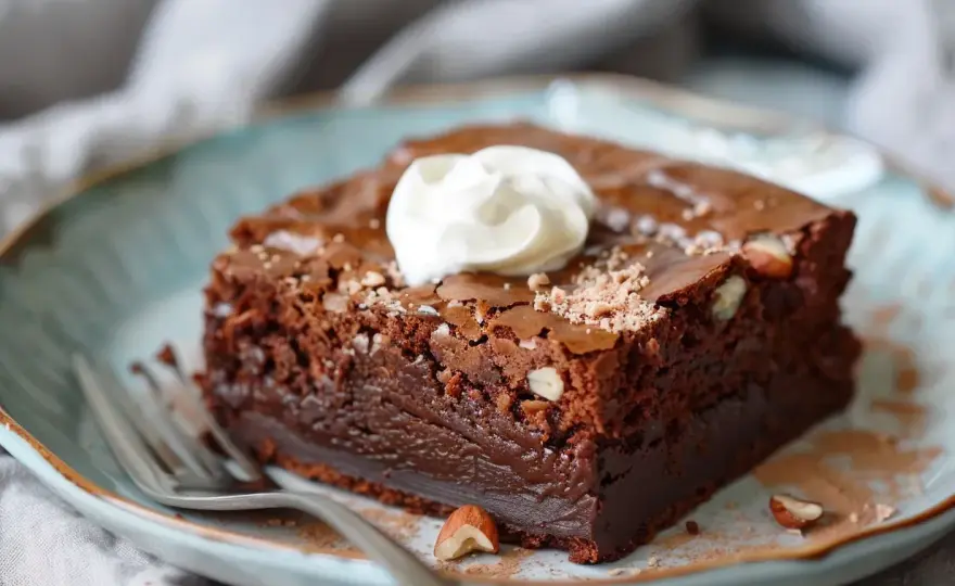 Brownie recept för en mörk och fudgig kaka