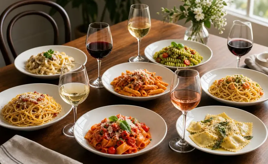 Welcher Wein zu Pasta passt - die besten Kombinationen