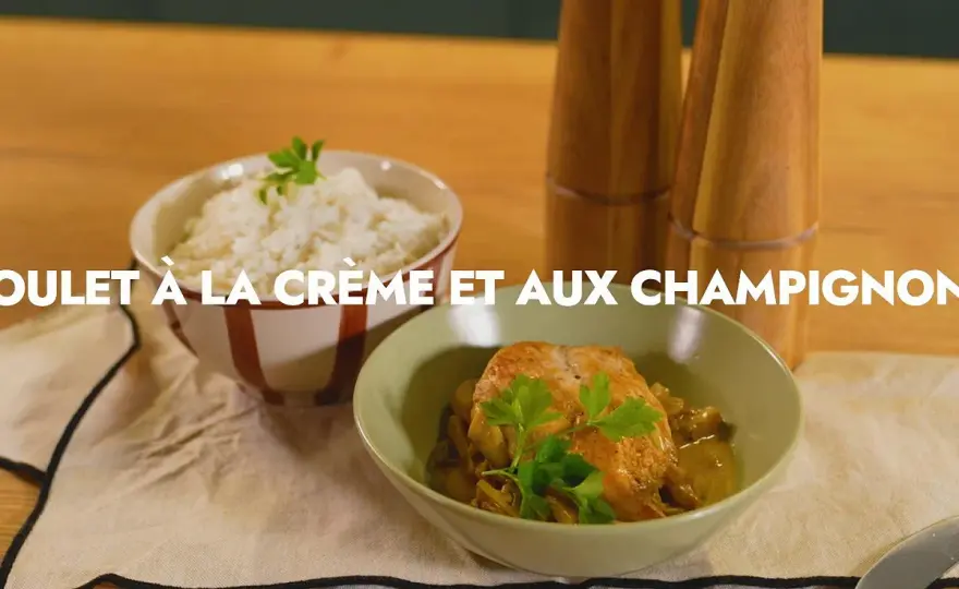 Poulet aux champignons: la recette parfaite sans alourdir