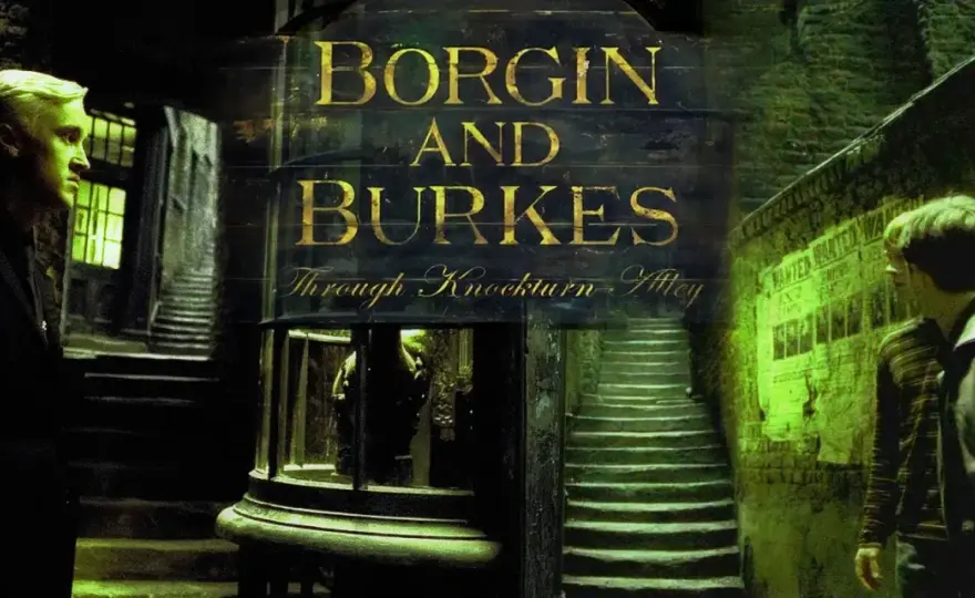 Borgin and Burkes - mroczny sekret Harry'ego Pottera?