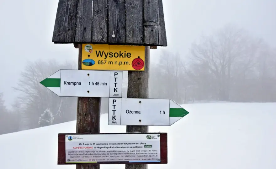 Magurski Park Narodowy - trasy, miejsca, wskazówki