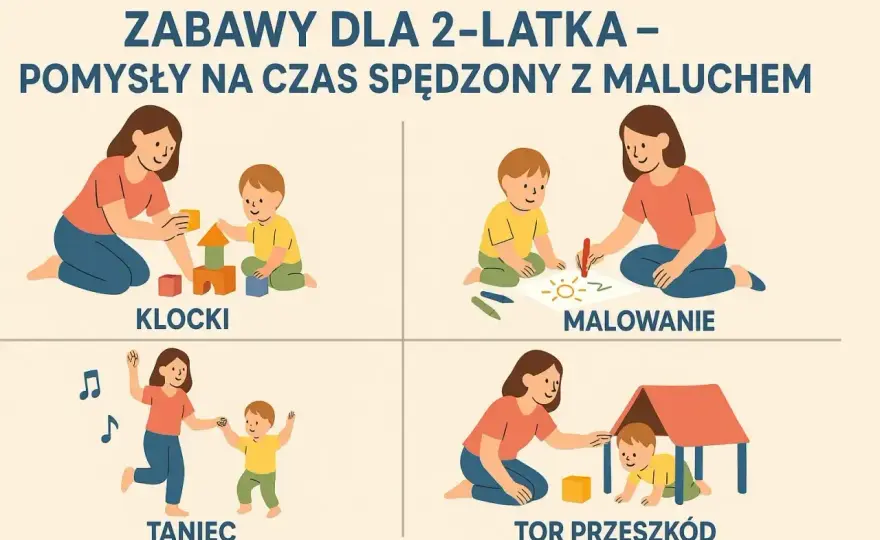 Zajęcia dla 2-latka - co naprawdę wspiera rozwój?