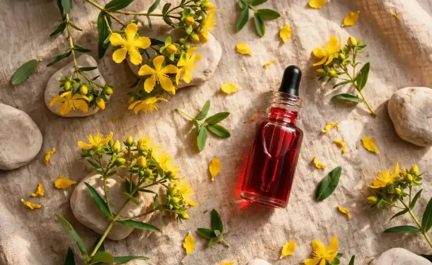 Aceite de hipérico en cosmética - beneficios reales y precauciones