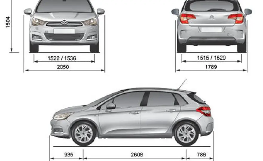 Citroën C4 wymiary - Czy zmieści się w Twoim garażu?