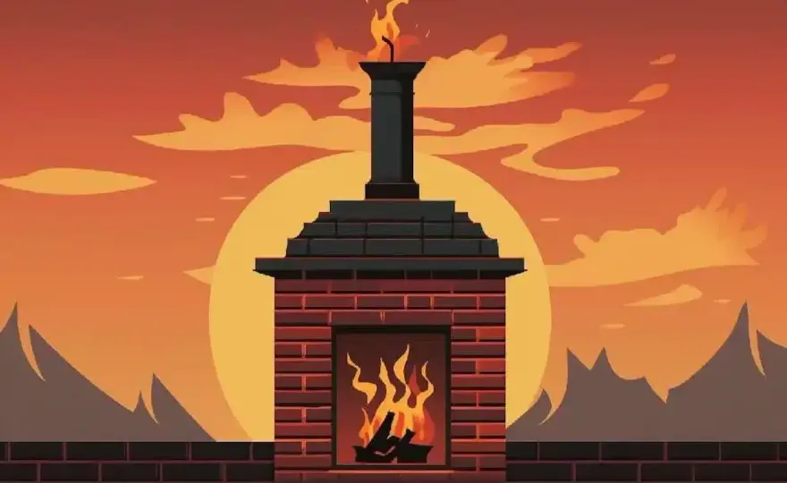 Humo de chimenea en casa - riesgos y cómo reducirlo