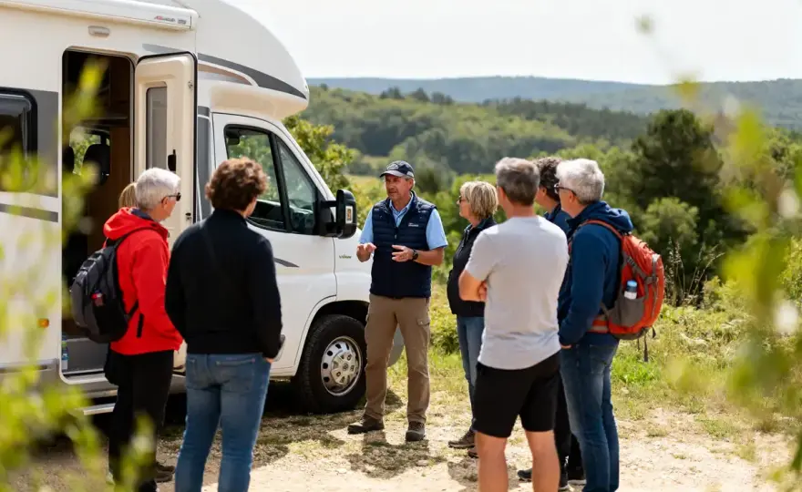 Sorties camping-car en groupe - Réussissez votre itinéraire