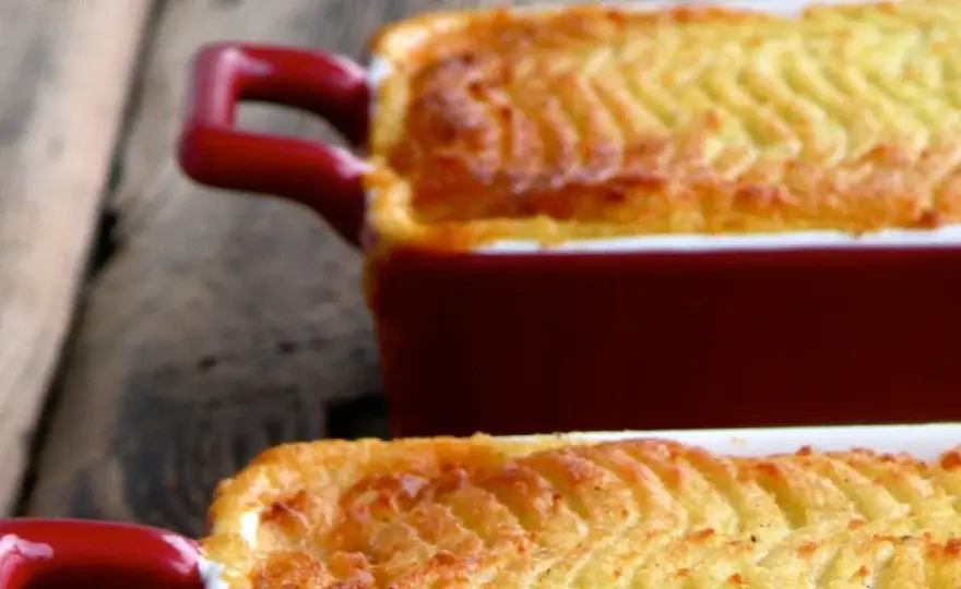 Szybka zapiekanka z ziemniaków puree i mięsa mielonego na obiad