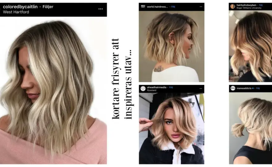 Styling kort hår - Så får du frisyren att hålla hela dagen