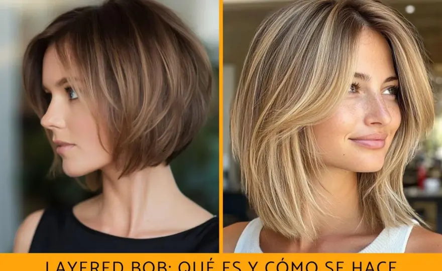 Bob en capas - El corte que da vida a tu melena sin perder estructura