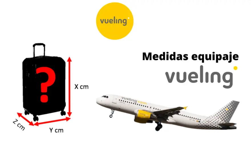 Maleta de cabina Vueling - Medidas exactas para no pagar extra