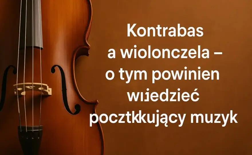 Wiolonczela czy kontrabas? Różnice, wybór i rola w muzyce