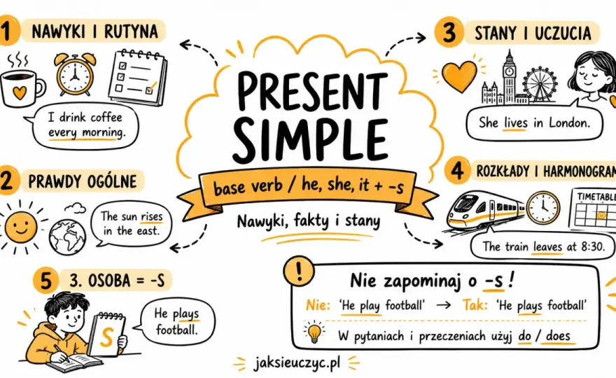 Present Simple vs Past Simple - Jak je rozróżnić?