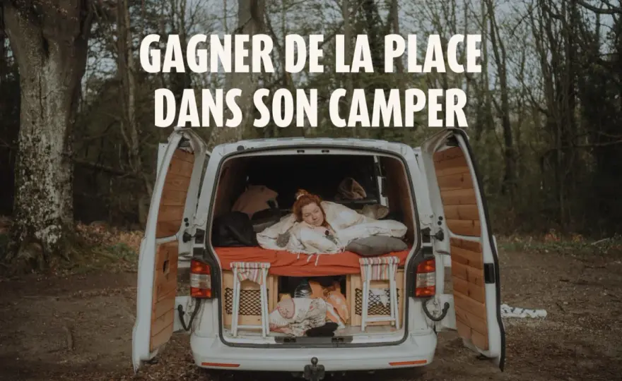 Rangement camping-car - Gagnez de la place, voyagez serein