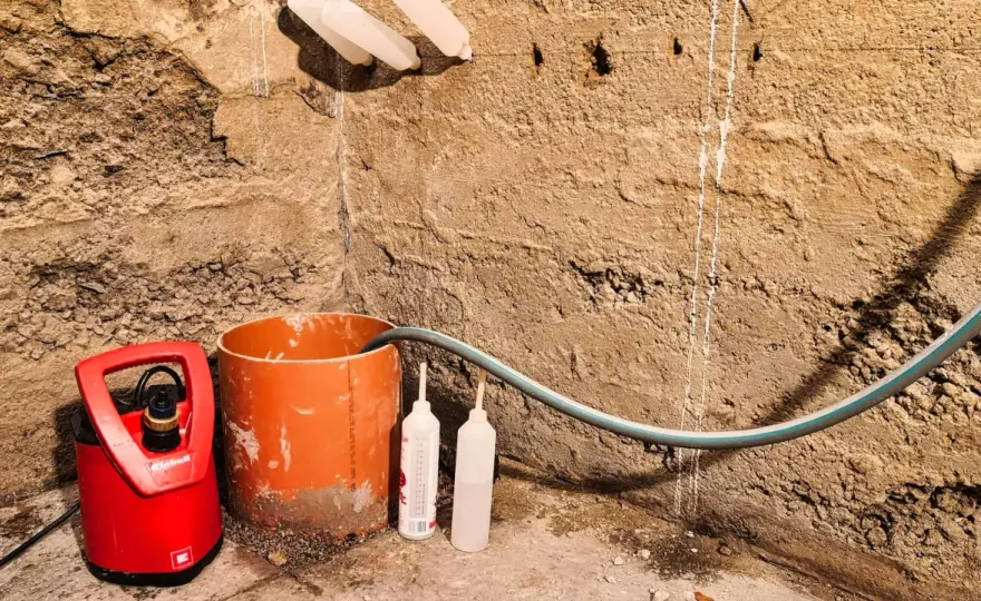 Wasserhaltung - Wann pumpen, wann abdichten?