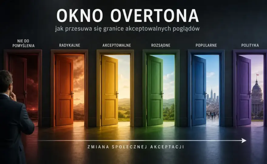 Okno Overtona - Jak zmienia się to, co uważamy za normalne?