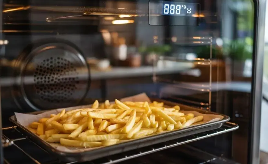 Sekret chrupiących frytek z piekarnika: Czas i temperatura pieczenia