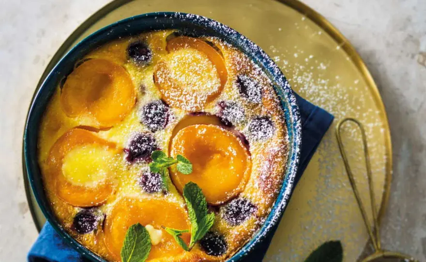 Clafoutis aux abricots - Le secret d'un dessert moelleux