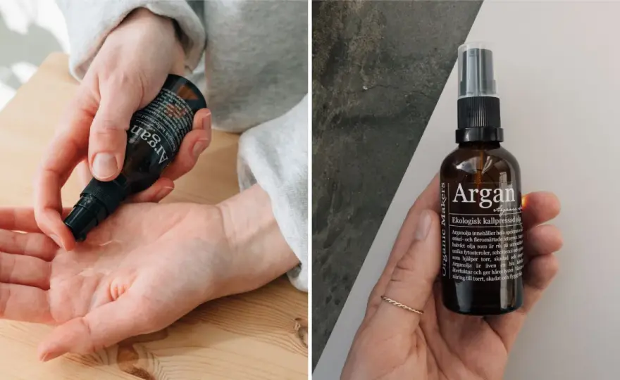 Arganolja i håret - Så använder du den utan att det blir fett