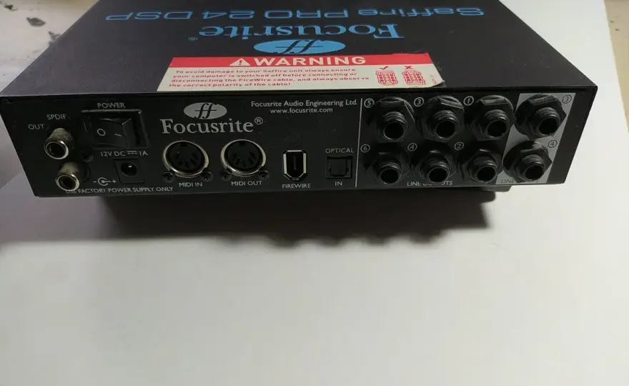 Saffire Pro 24 - Lohnt sich das FireWire-Interface noch?