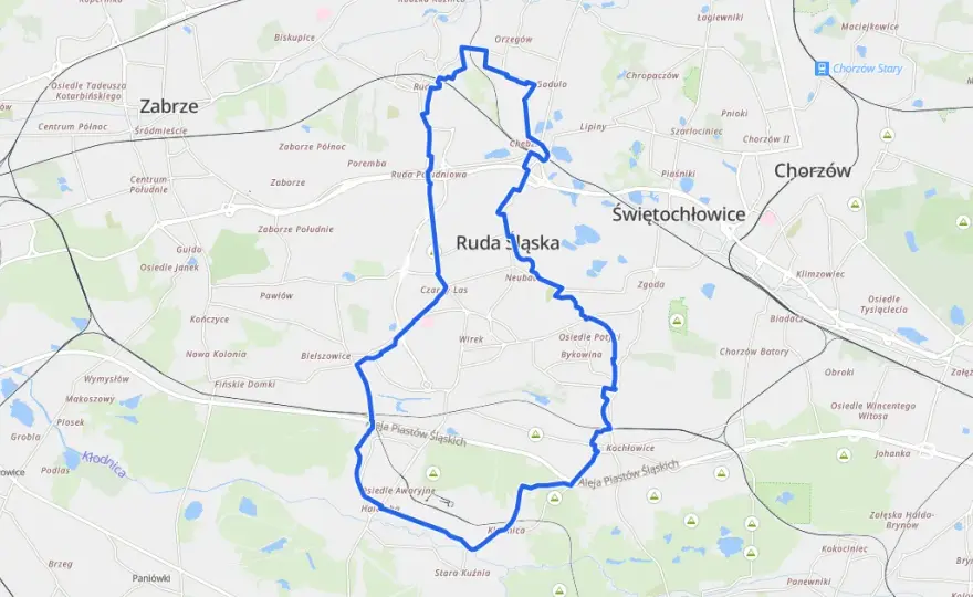 Obwodowa trasa rowerowa Ruda Śląska - idealna dla każdego rowerzysty