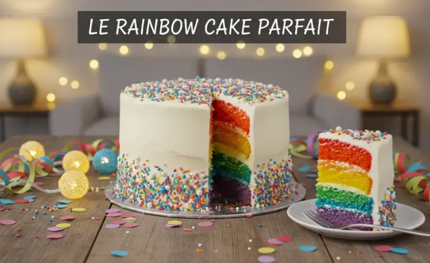 Rainbow Cake parfait - Le guide pour une réussite éclatante