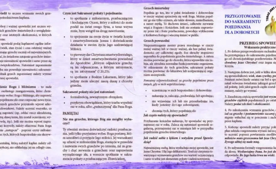 Rachunek sumienia dla dorosłych - Jak przygotować się do spowiedzi?