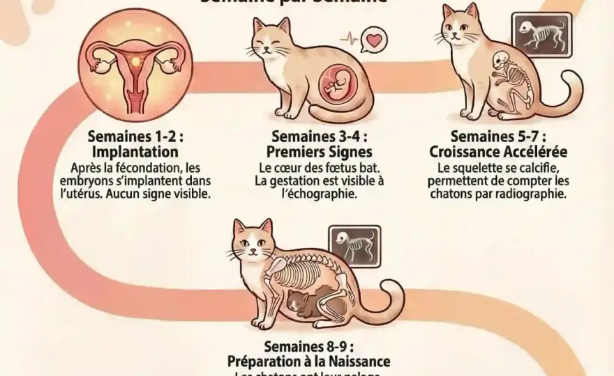 1ère Grossesse Chat - Guide Complet pour une Gestion Sereine