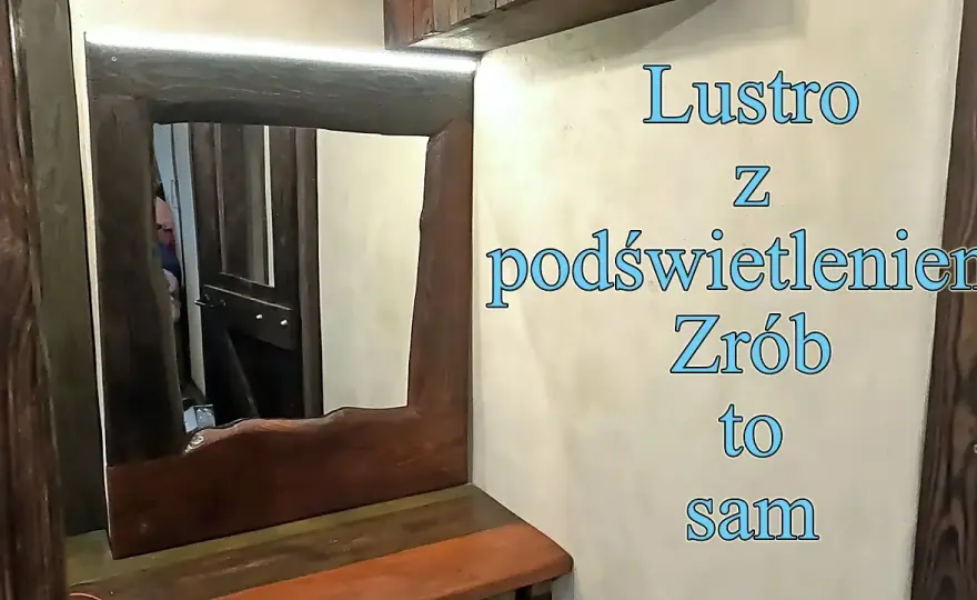 Lustro LED DIY: Stwórz własne podświetlane lustro krok po kroku!