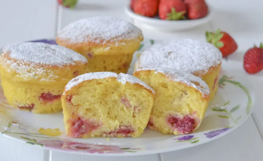Muffin alle fragole perfetti - La ricetta che non sbaglia mai