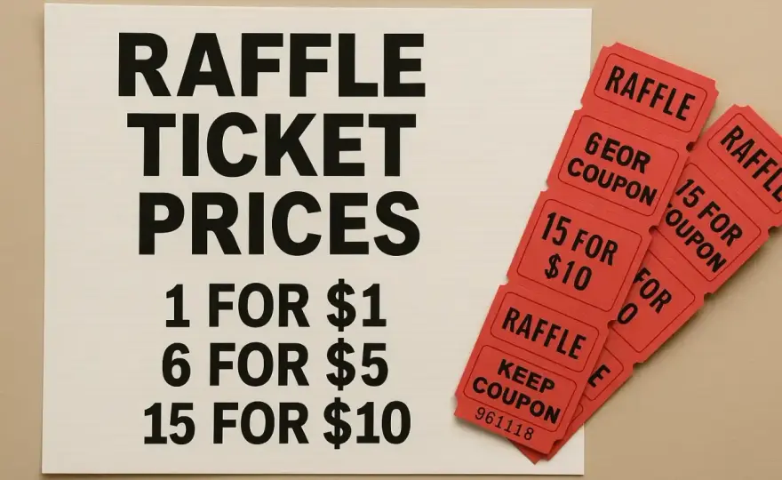 Raffle Ticket Prices - Maximize Sales & Reach Your Goal