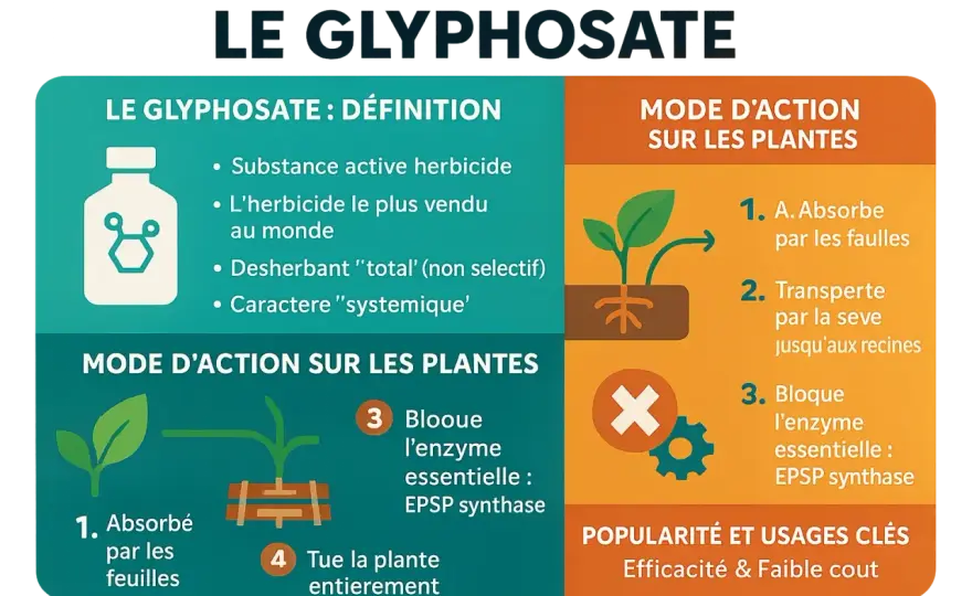 Glyphosate France - Autorisé, interdit et alternatives