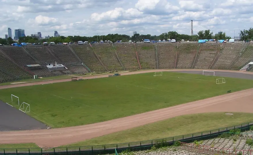 Stadion z PRL - Symbol Warszawy, futbolu i Jarmarku Europa