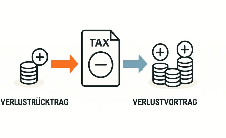 Verlustvortrag - So sparst du Steuern mit alten Verlusten