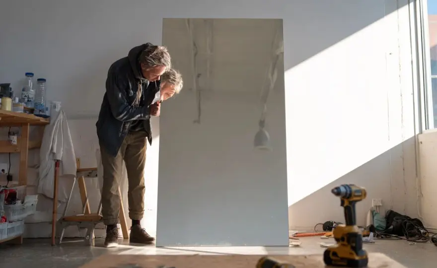 Fixer un miroir au mur - Le guide complet pour une pose parfaite