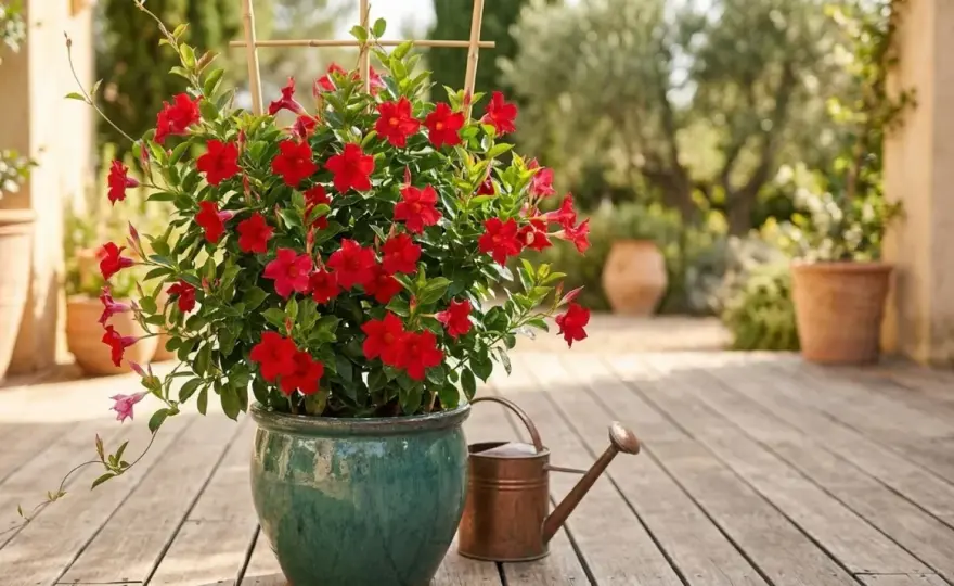 Dipladénia - Le Secret de la Floraison Abondante : Lumière et Soins