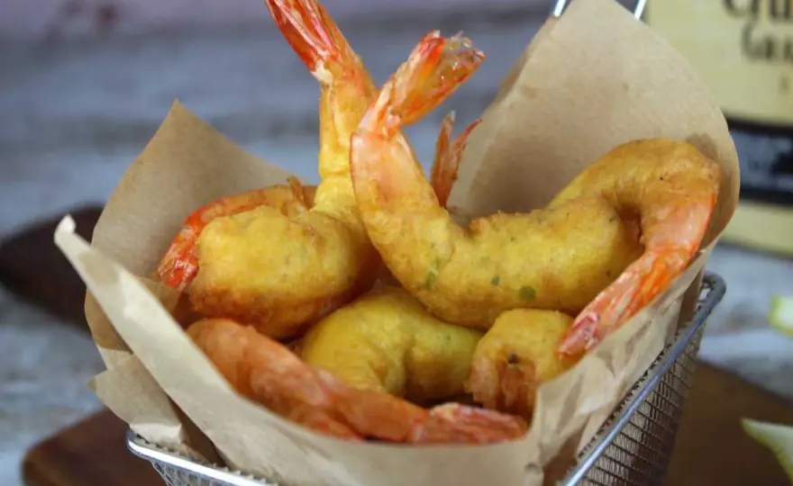 Gambas a la gabardina - receta y trucos para que queden crujientes